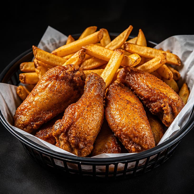 4 Whole Wing Basket