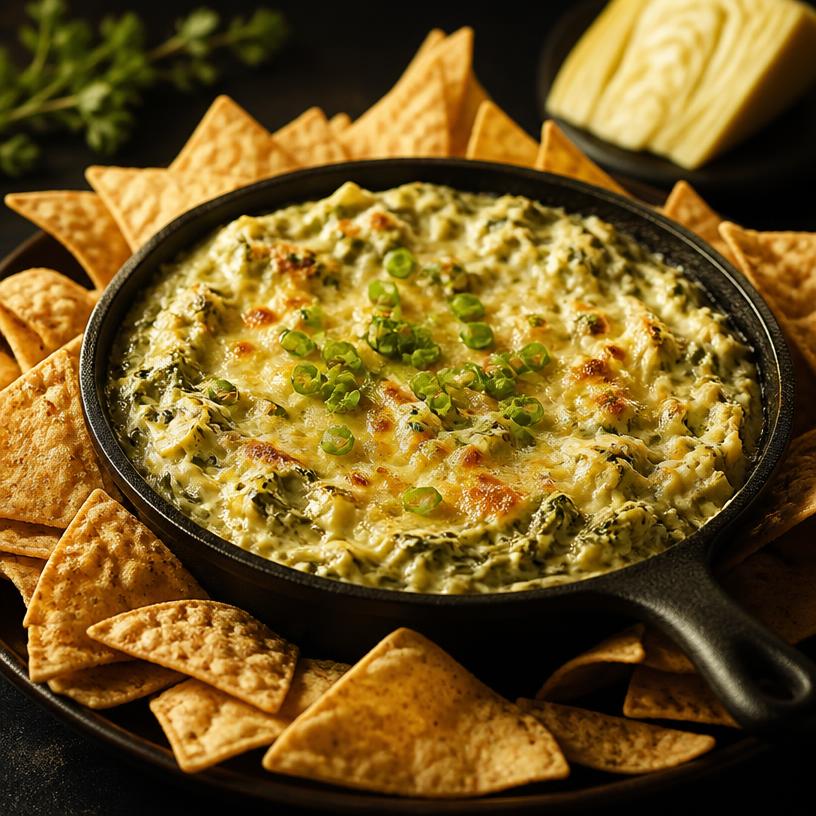 Spinach Dip & Chips
