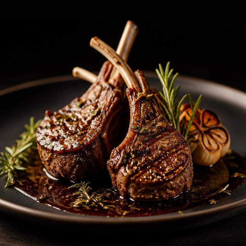 Lamb Chop Dinner